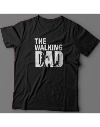 Футболка в подарок для папы с надписью "Walking dad"